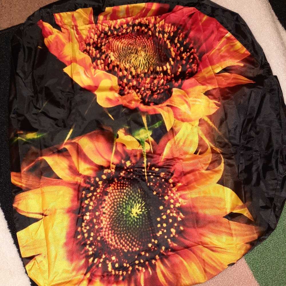 Spare Tire Cover sunflower new